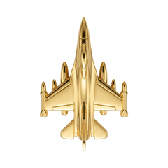 F-16 Fighting Falcon Gold Uçak Rozeti