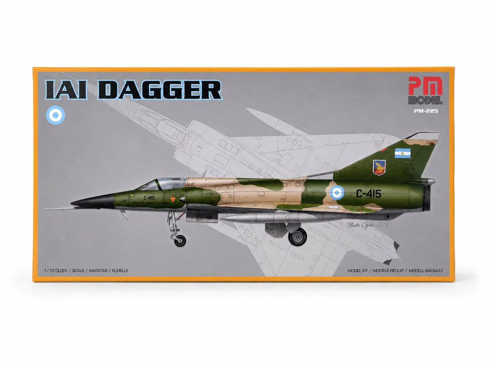 IAI Dagger PM Model Demonte Plastik Uçak Maket Kiti