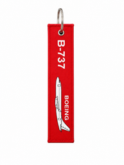 Kumaş Anahtarlık "B-737"