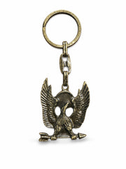Metal Anahtarlık Oklu Kartal Haki