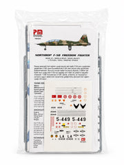 Northrop F-5 B Freedom Fighter PM Model Demonte Plastik Uçak Maket Kiti