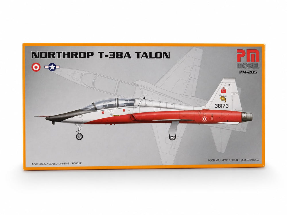 Northrop T-38A Talon PM Model Demonte Plastik Uçak Maket Kiti