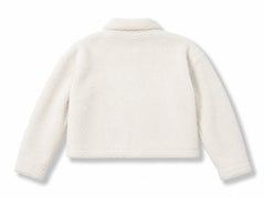 Peluş Mont ( Beyaz )