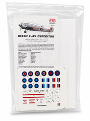 Pm Model Beechcraft C-45 Expeditor Royal Navy Plastik Uçak Maket Kiti