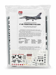 PM Model Lockheed Martin F-16 Fighting Falcon Plastik Uçak Maket Kiti