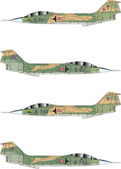Turkish Air Forces TF-104 G - Tigermeeters ( 1/72 )