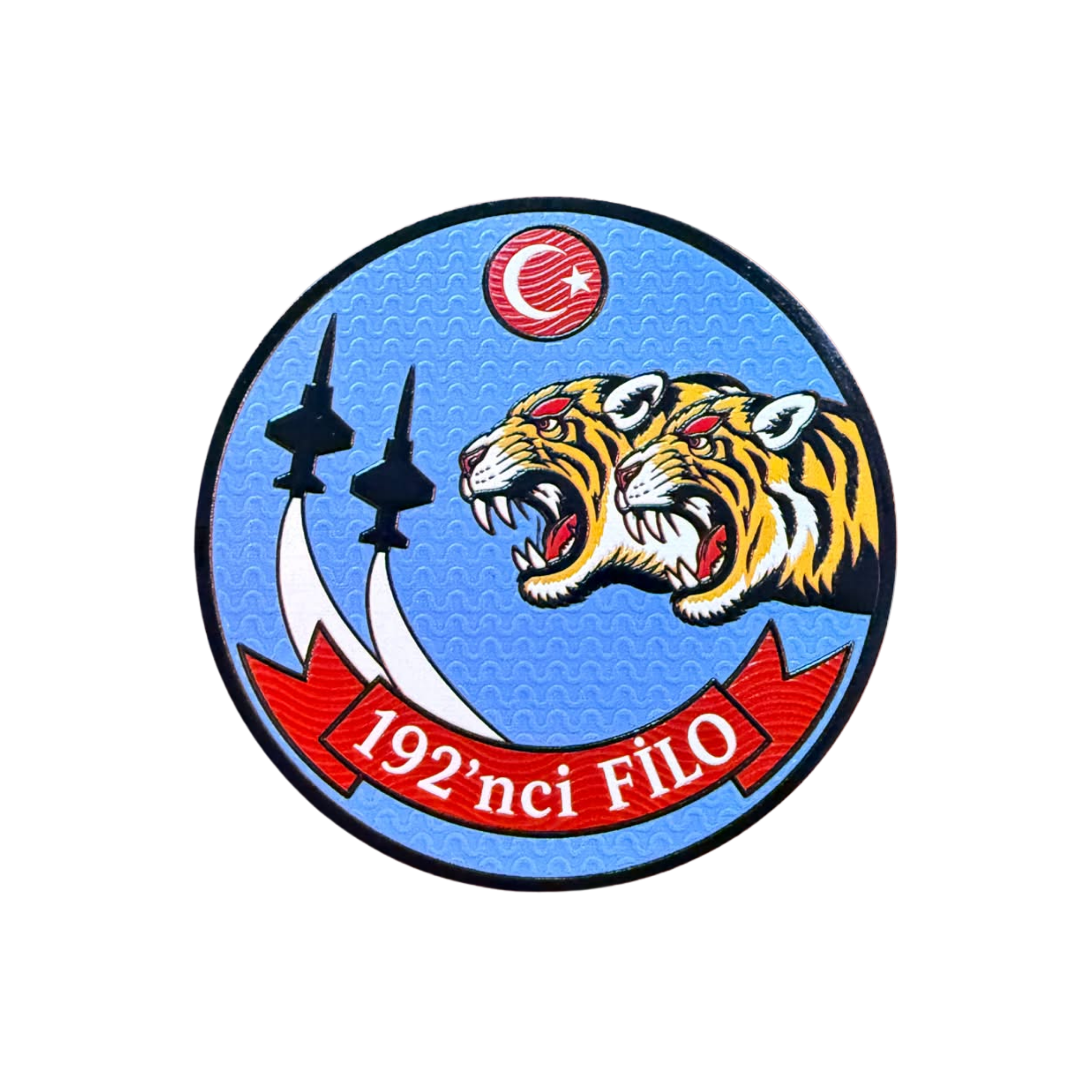 192'nci Filo Kaplan & F-104 Starfighter 3D TPU Peç Cırtlı