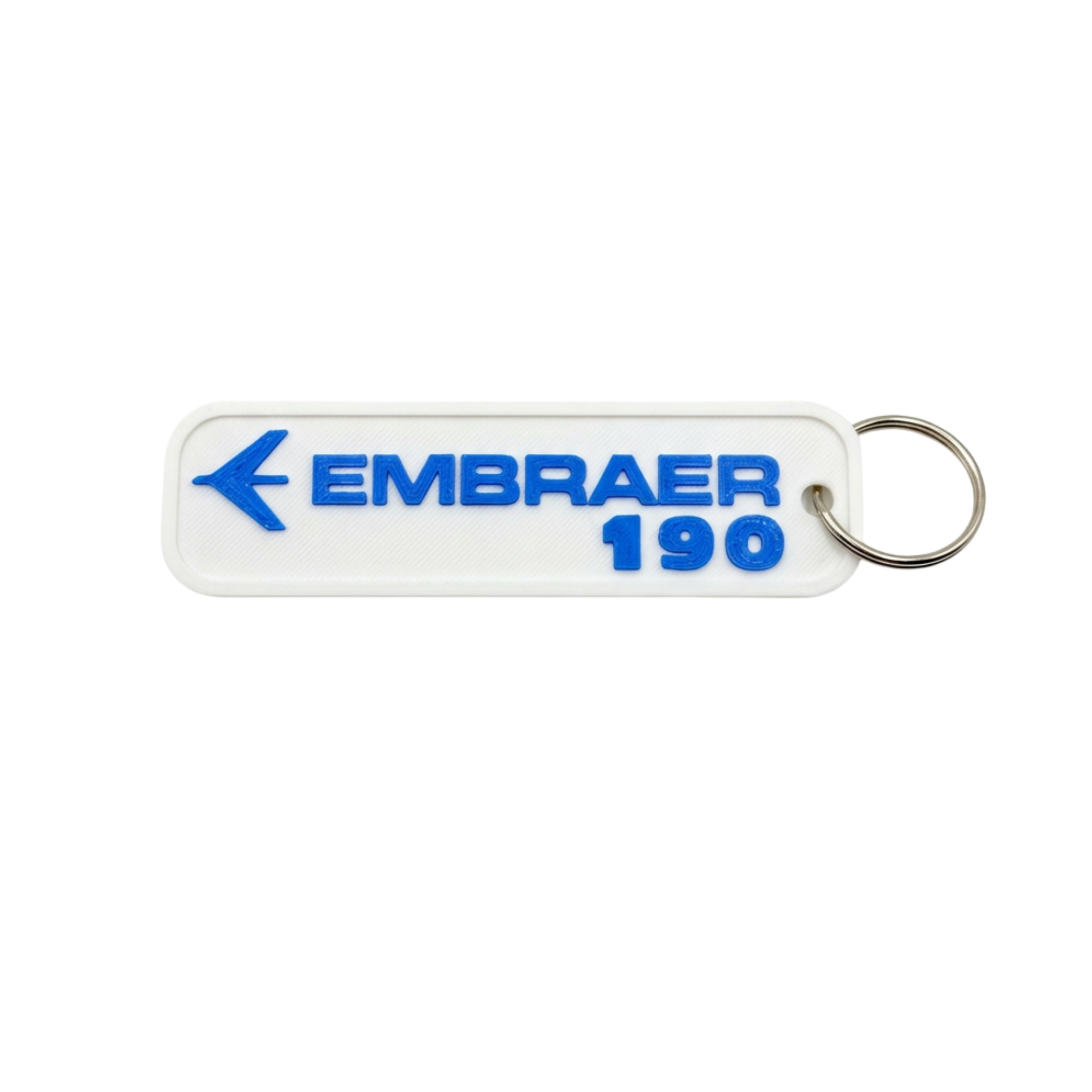 Embraer 190 Serisi PLA+ Anahtarlık ve Valiz Etiketi