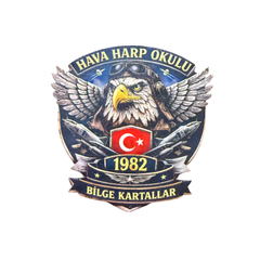 Hava Harp Okulu 1982 Bilge Kartallar 3D TPU Peç Cırtlı
