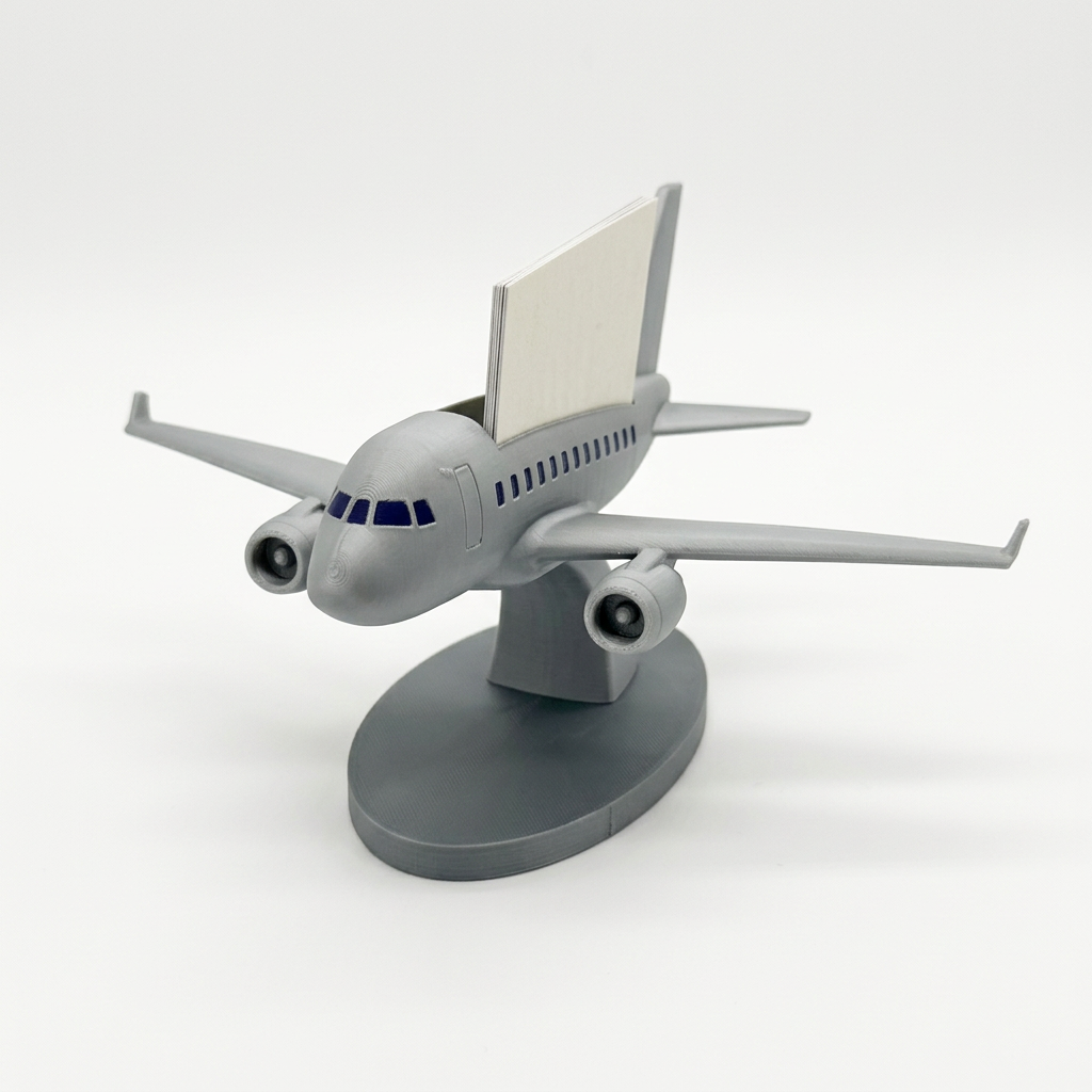 Airbus A320 Tasarımlı Masaüstü Kartvizitlik