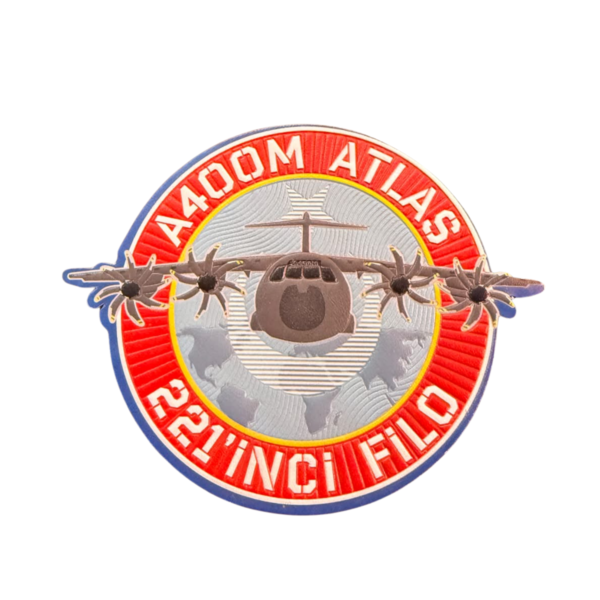 A400M Atlas 221'inci Filo 3D TPU Peç Cırtlı