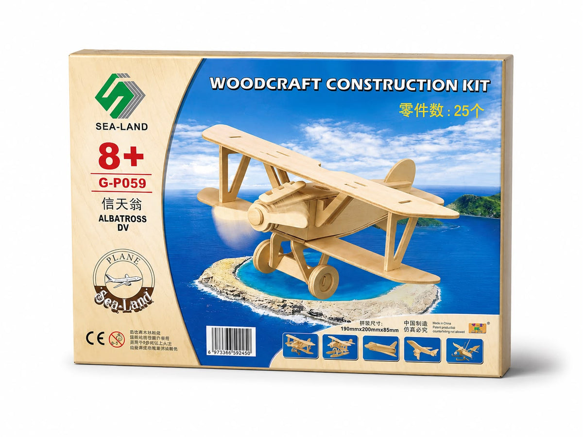 Ahşap Uçak "GP 059 Albatros BU"