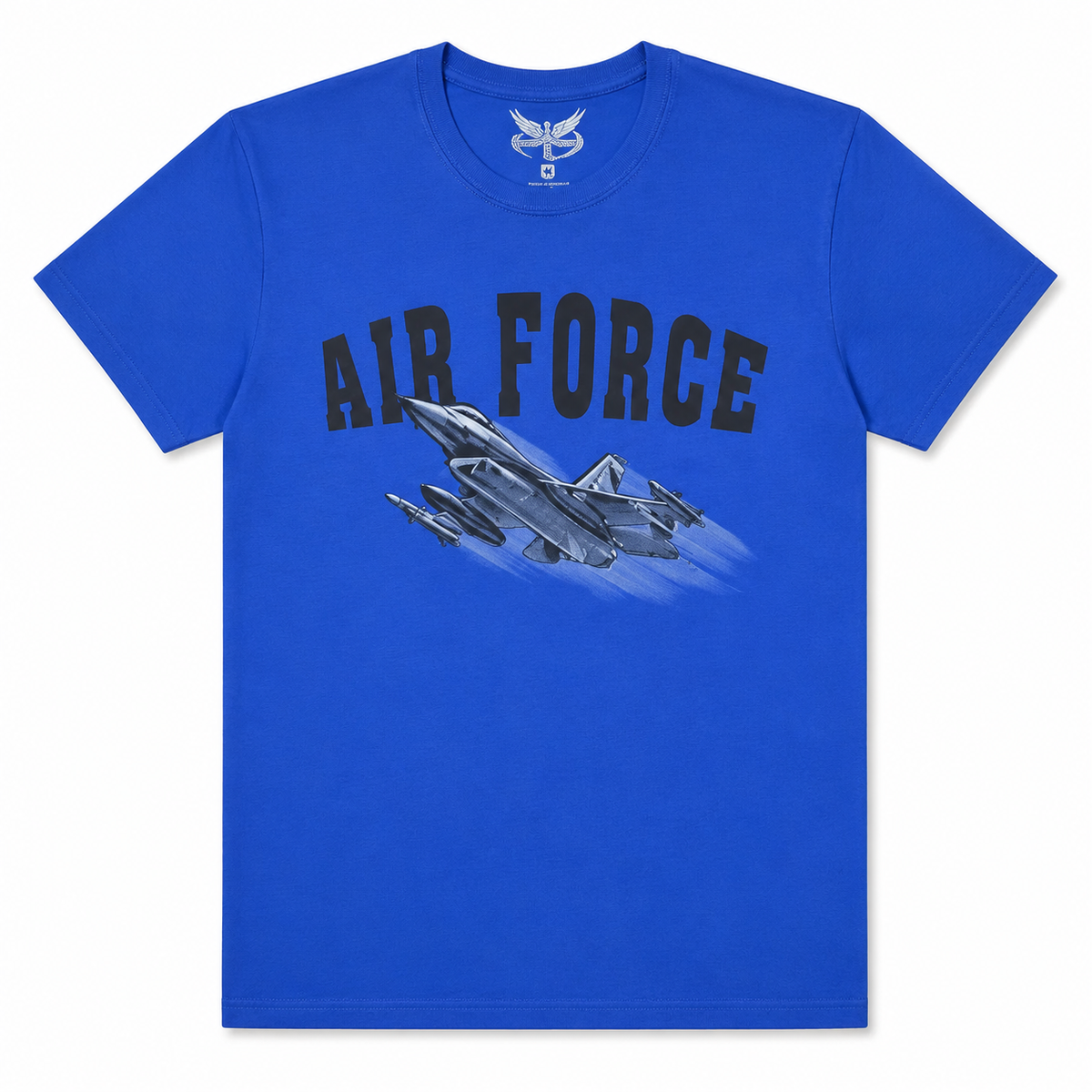 AIRFORCE Tshirt KOYU MAVI  BISIKLET YAKA