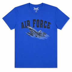AIRFORCE Tshirt KOYU MAVI  BISIKLET YAKA