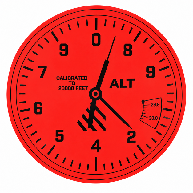 Bardak Altlığı "Altimetre"