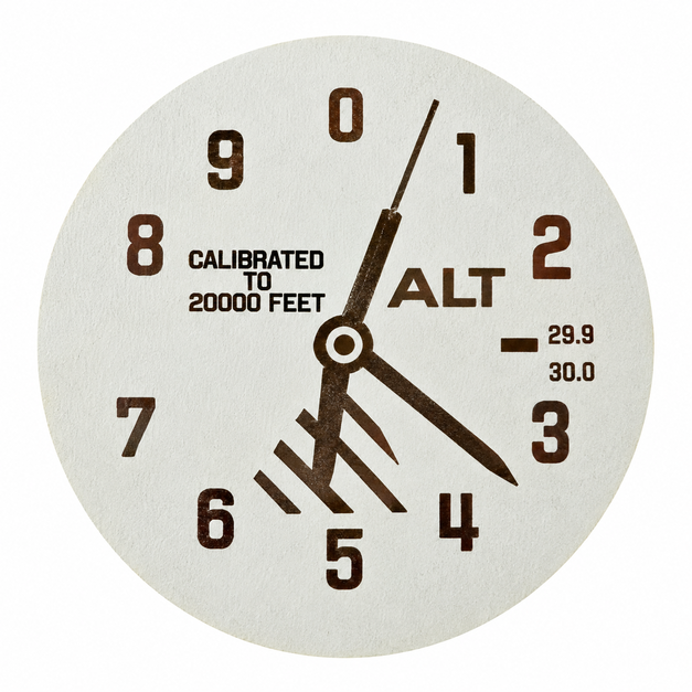 Bardak Altlığı "Altimetre"