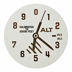 Bardak Altlığı "Altimetre"