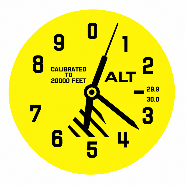 Bardak Altlığı "Altimetre"