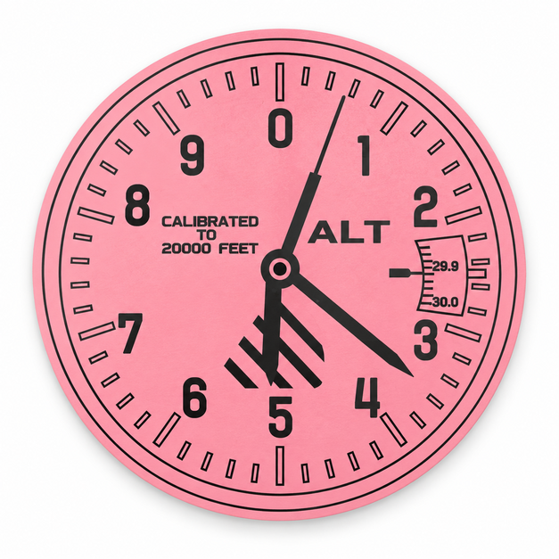 Bardak Altlığı "Altimetre"