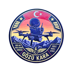 TSK Gözü Kara Dron 3D TPU Peç Cırtlı