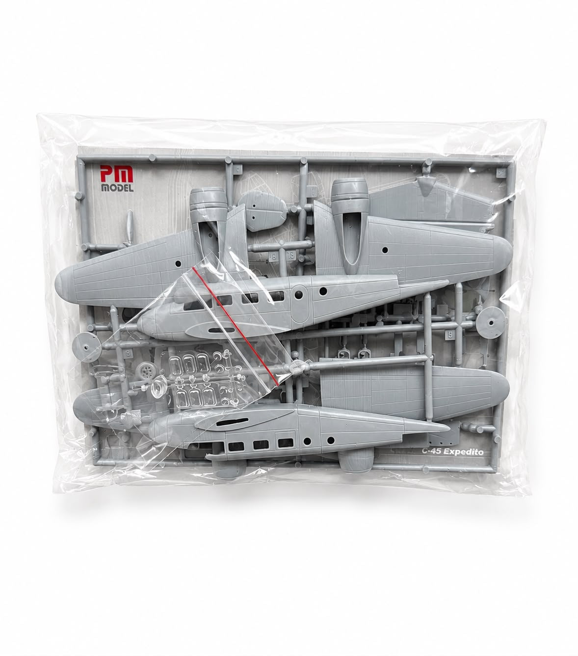 Beechcraft  C-45 Expeditor BURMA KJ555 Pm Model Eğitim Uçağı Demonte Plastik Maketi