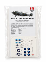 Beechcraft  C-45 Expeditor BURMA KJ555 Pm Model Eğitim Uçağı Demonte Plastik Maketi