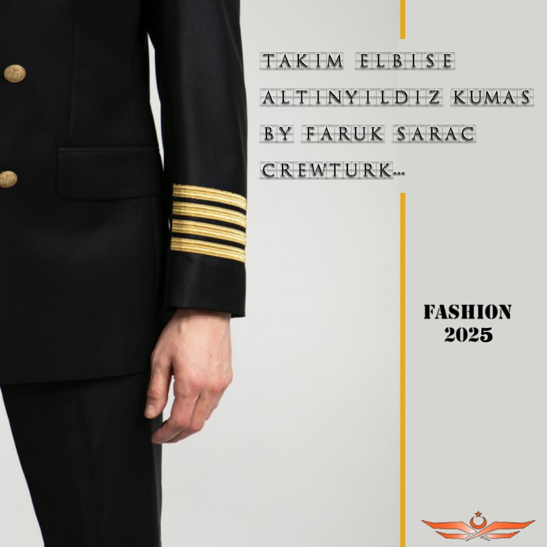 Üniforma "CrewTurk 6 Drop 4 Sırma By Faruk Saraç"