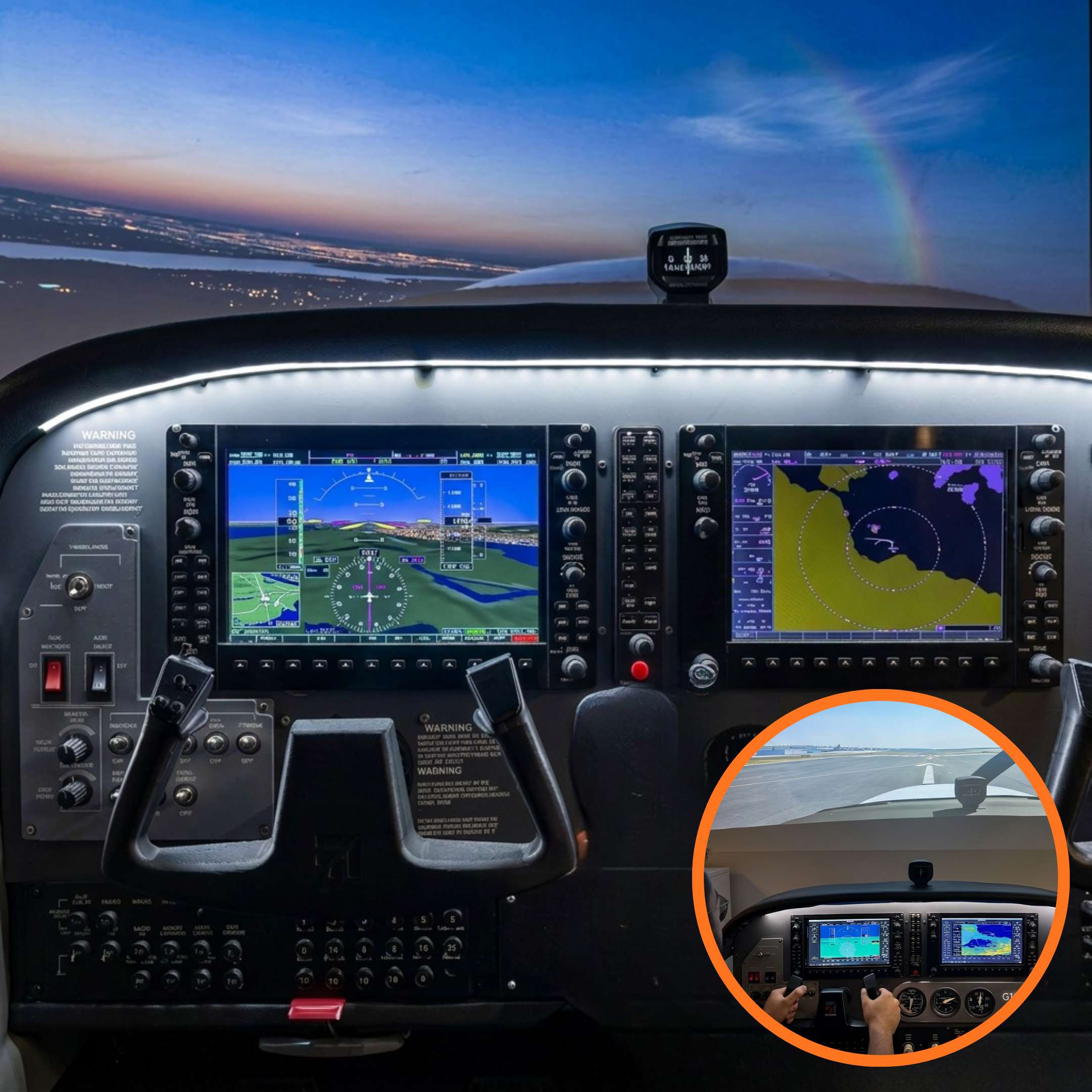 Cessna 172 G1000 Simülatör Uçuş Deneyimi