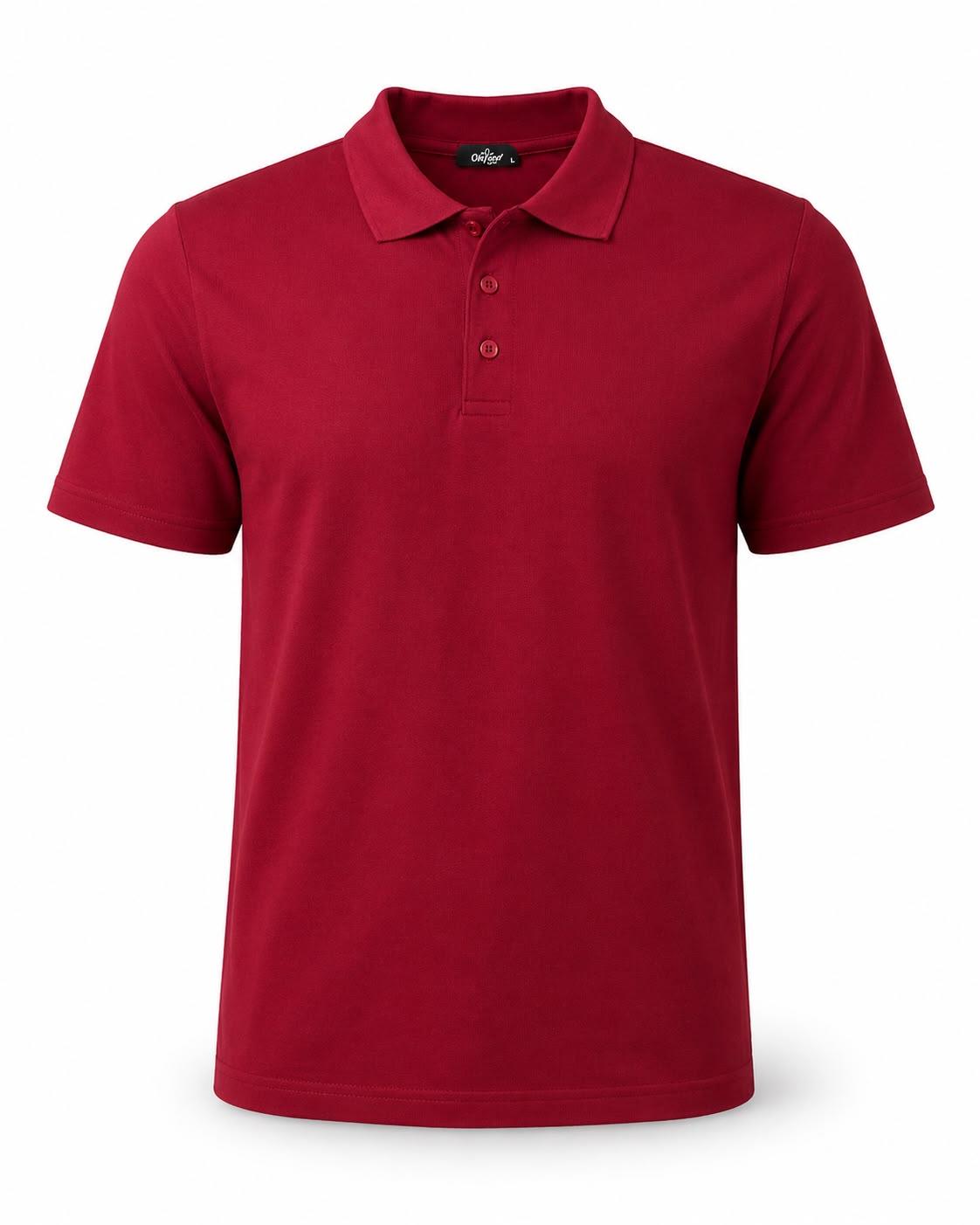 Colvino Polo Yaka T-shirt Kırmızı