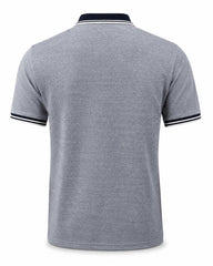 Colvino Polo Yaka T-shirt Gri