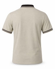 Colvino Polo Yaka T-shirt Krem