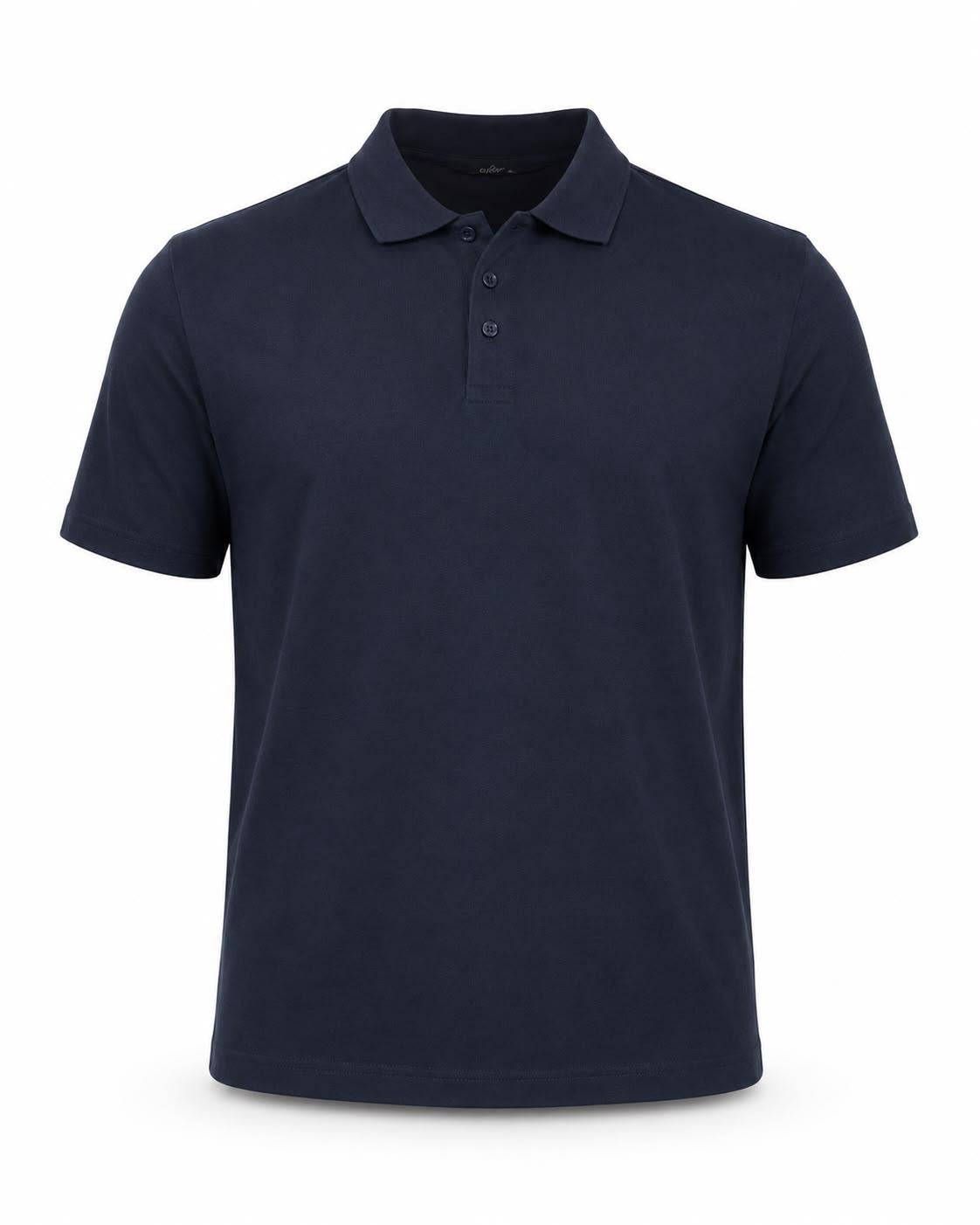 Colvino Polo Yaka T-shirt Koyu Mavi