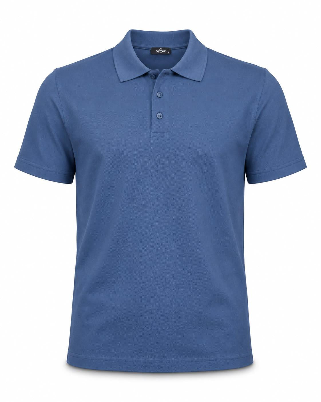 Colvino Polo Yaka T-shirt Lacivert