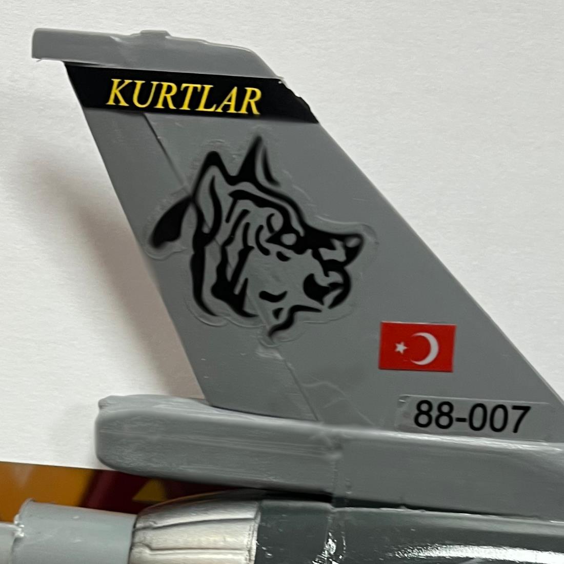 Maket Montajlı "F-16C 141 Filo Kurt"