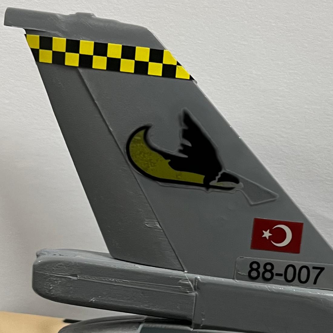 Maket Montajlı "F-16C 162 Filo Zıpkın"