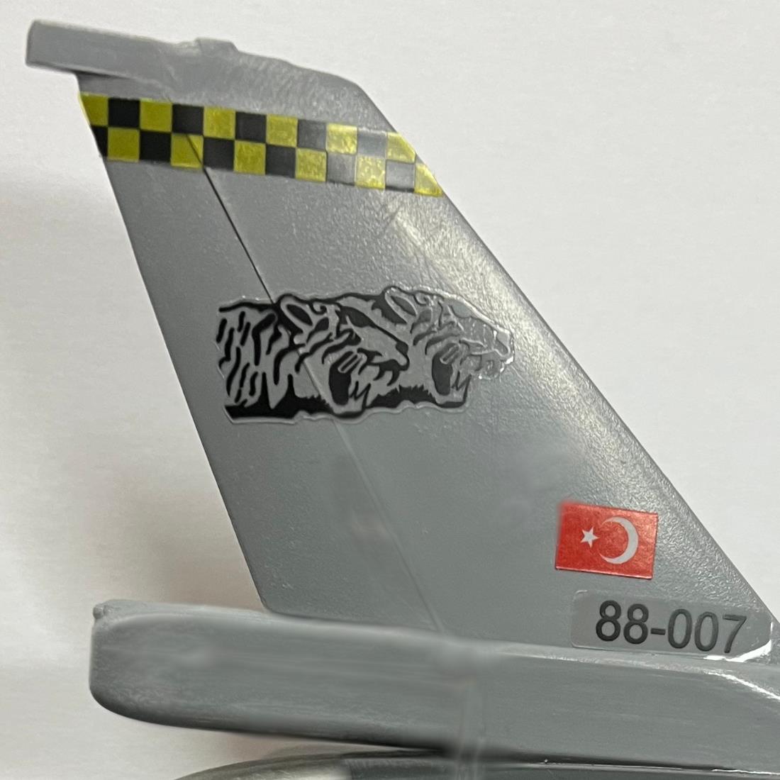Maket Montajlı "F-16C 192 Filo Kaplan"