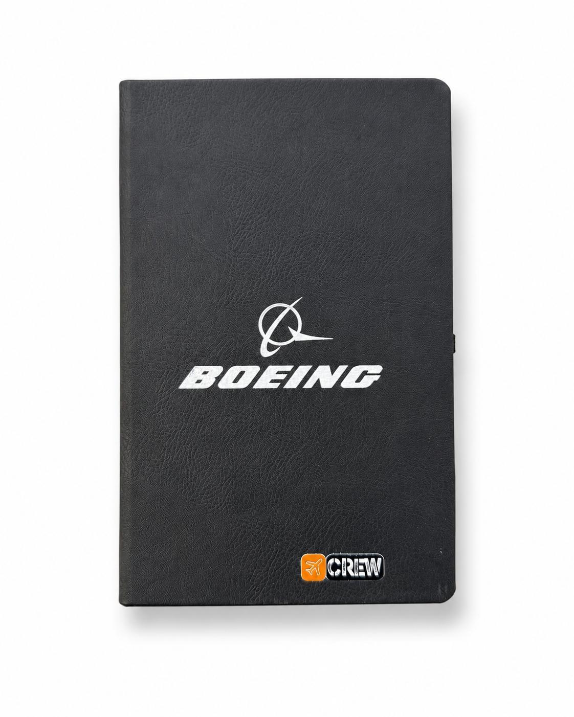 Defter Siyah "Boeing Crew"