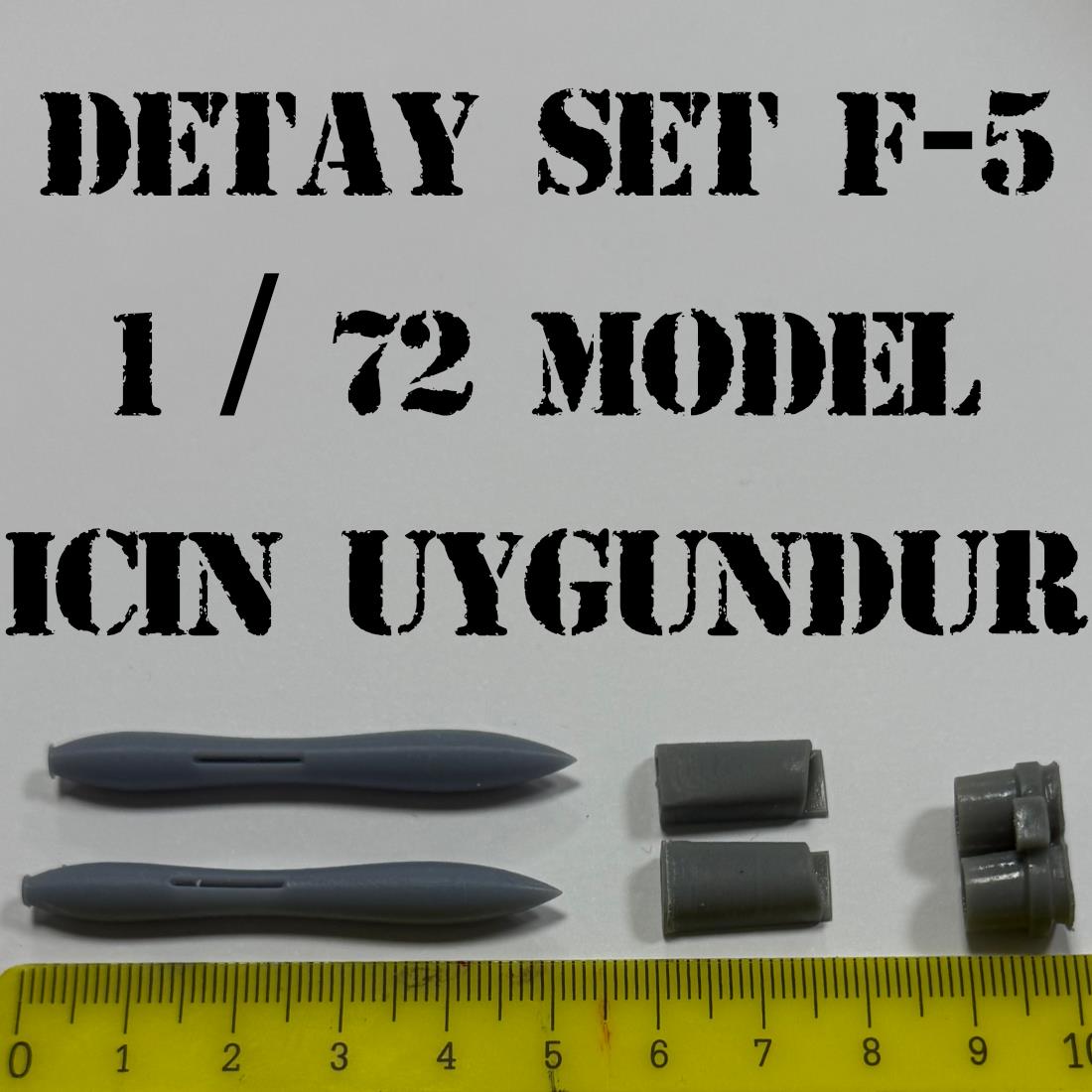 DETAY SET F-5 maket aksesuar