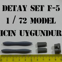 DETAY SET F-5 maket aksesuar