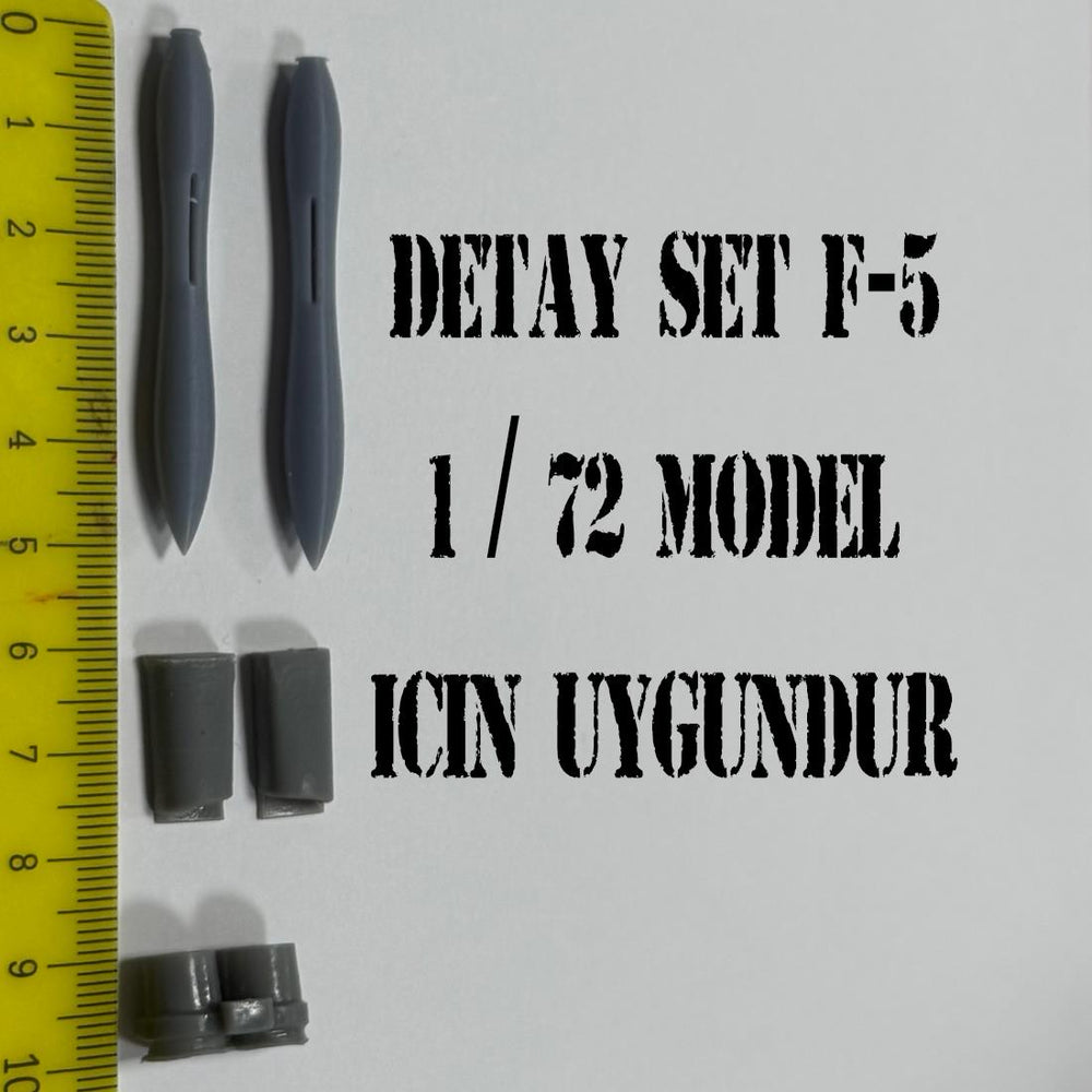 DETAY SET F-5 maket aksesuar