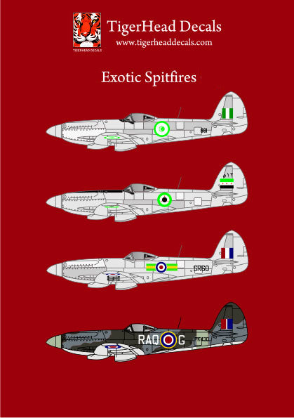Exotic Spitfires  ( 1/48 )