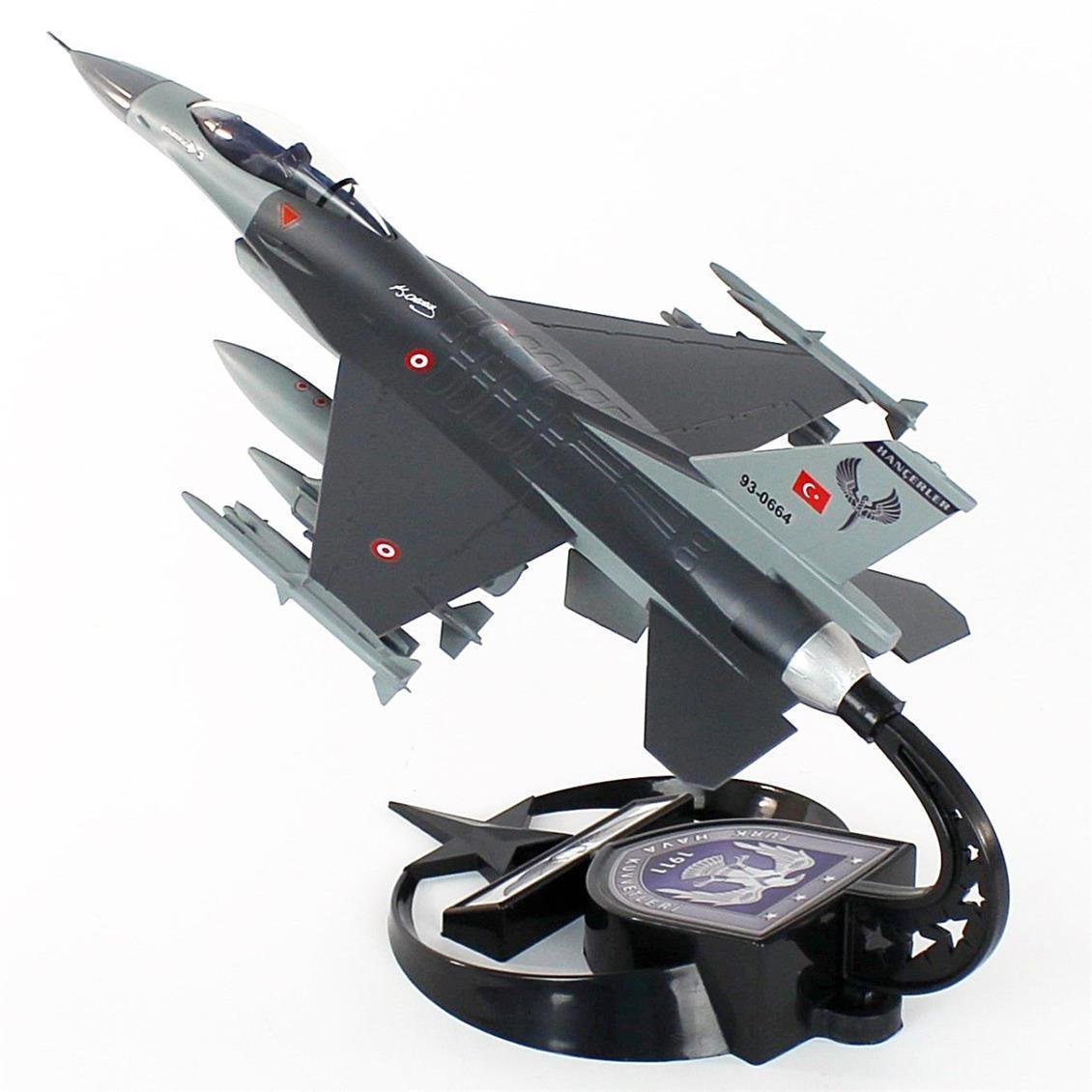 F-16 AKBA Sergiye hazır standlı Model Uçak ( HANÇER )