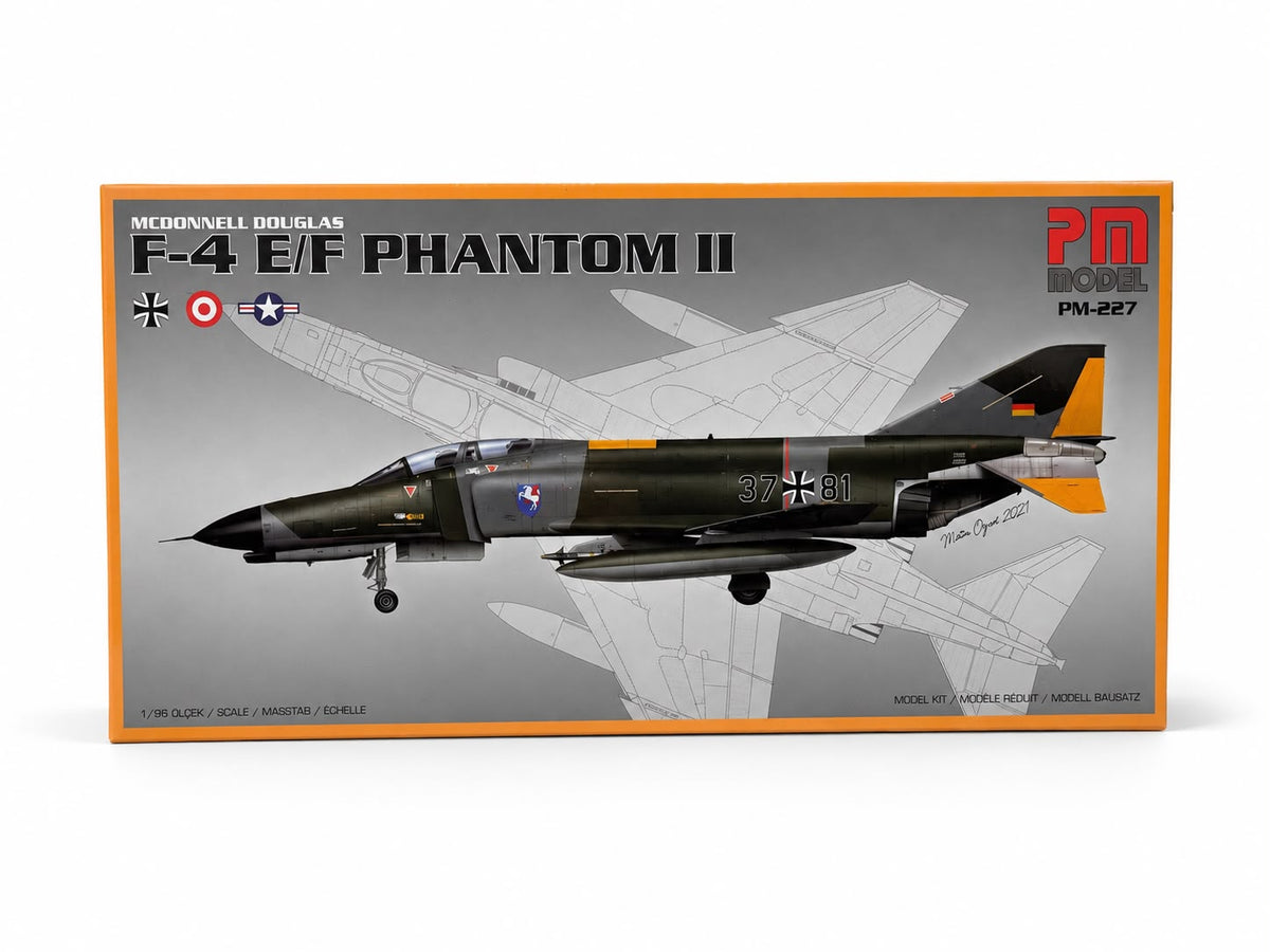 F-4 E/F Phantom 2 PM Model Demonte Plastik Uçak Maket Kiti