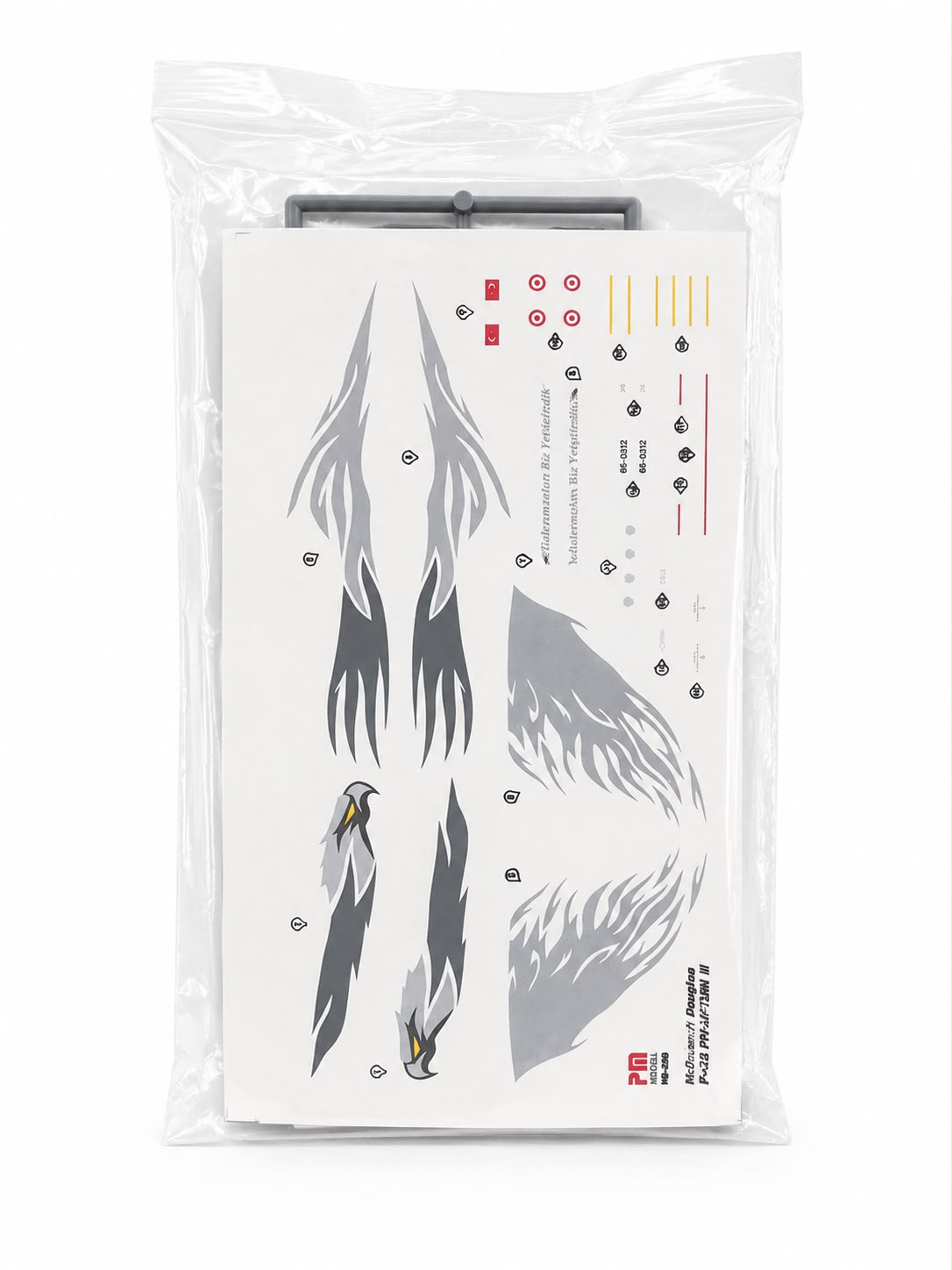 F-4 Phantom 2 Kara Şahin PM Model Demonte Plastik Uçak Maket Kiti