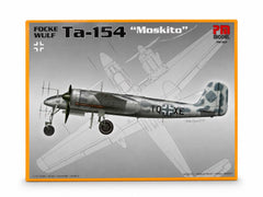 Focke Wulf Ta 154 Moskito Pm Model Gece Avcı Uçağı Demonte Plastik Maketi