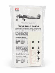 Focke Wulf Ta 154 Moskito Pm Model Gece Avcı Uçağı Demonte Plastik Maketi