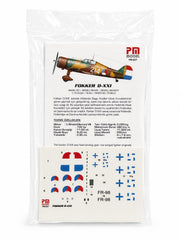 Fokker D-XXI PM Model Demonte Plastik Uçak Maket Kiti