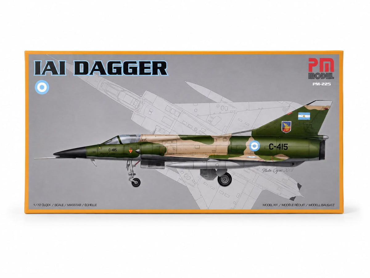 IAI Dagger PM Model Demonte Plastik Uçak Maket Kiti