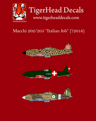 “Italian Job” Macchi 202/205 in International Service  ( 1/48 )