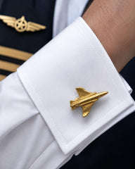 Kol Düğmesi "F-4" Gold